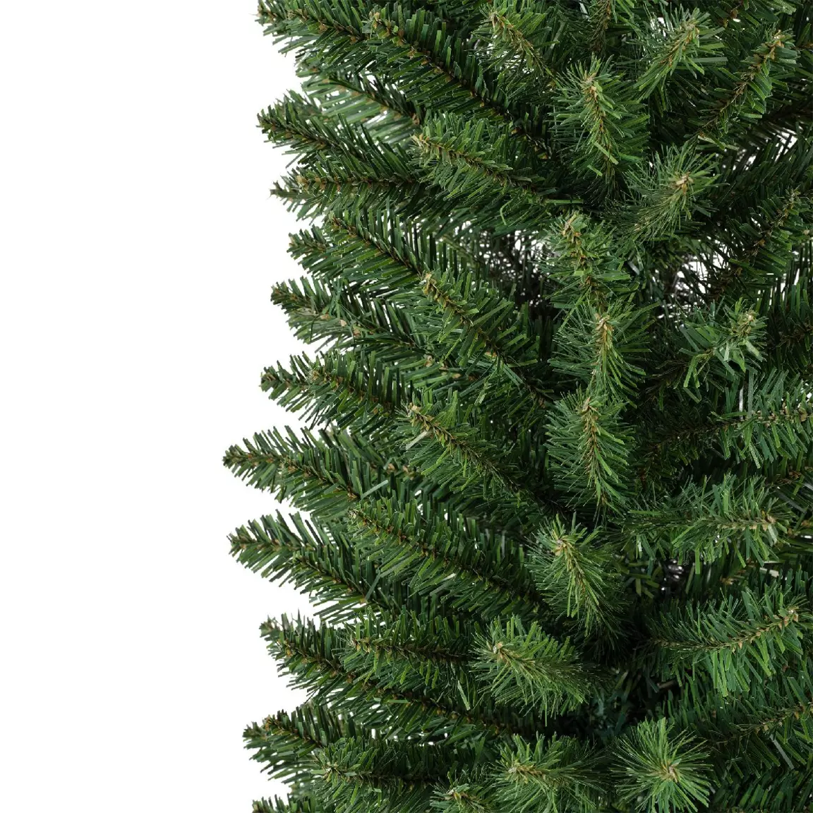 Sapin artificiel de Noël Narrow H240 cm Vert sapin