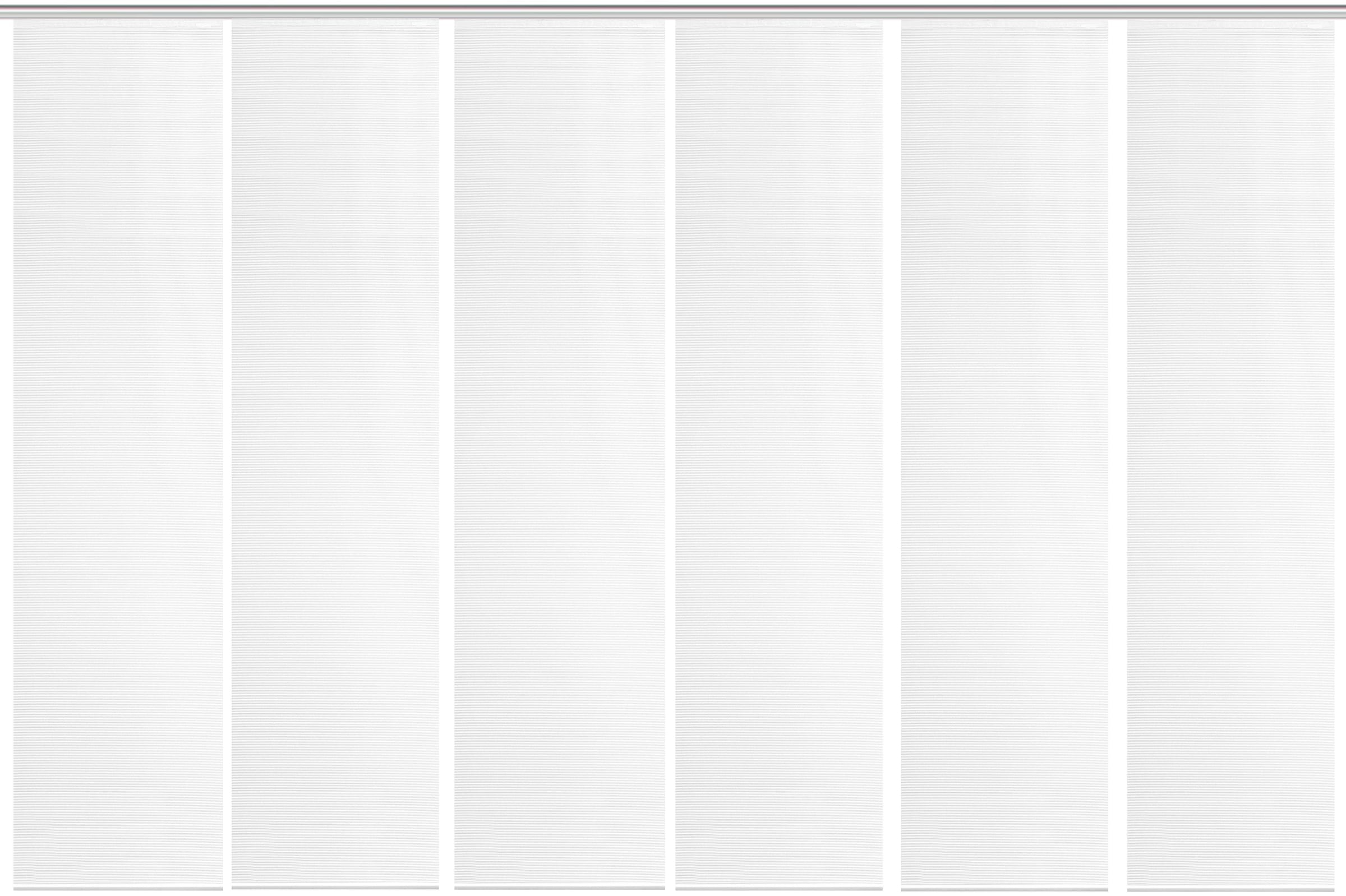 Vision S Schiebegardine »6ER SET ROM« Paneelwagen 6 Stk. tlg. HxB: 260x60, Schiebevorhang 6er Set Uni