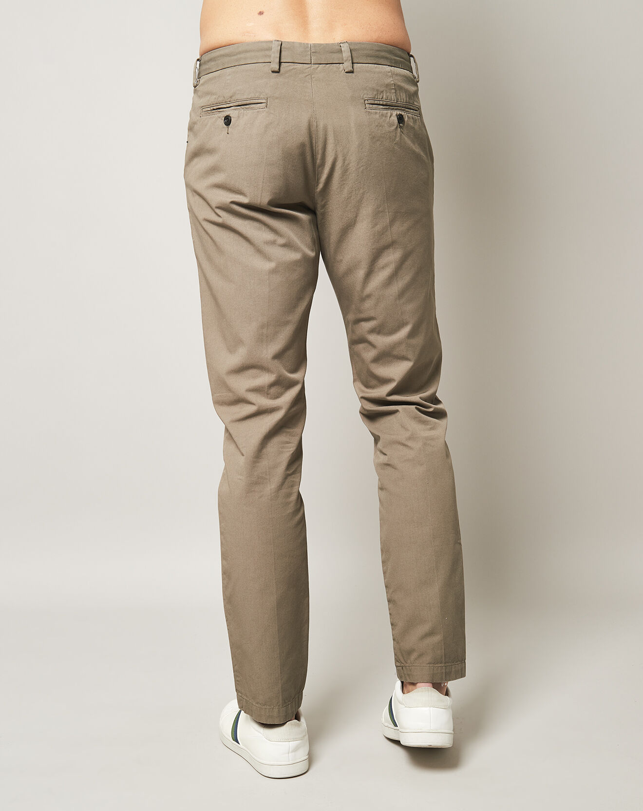 Hartford Pantalon chino Teddy kaki