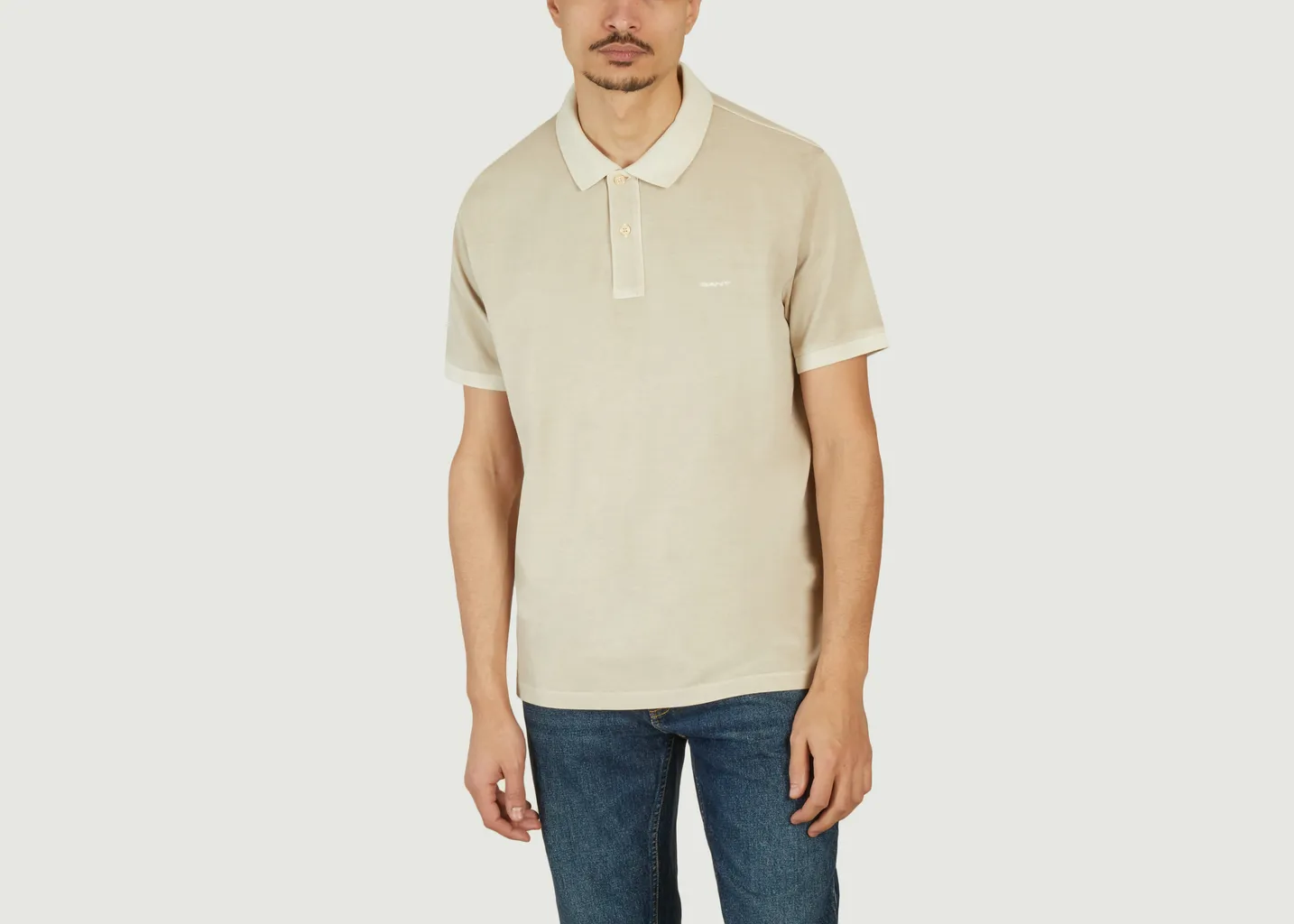 Polo en coton piqué Sunfaded Gant