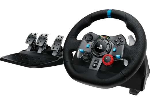 Logitech® | G29 Driving Force - Rat og pedalsæt - kabling - for; Sony PlayStation 3/4/5
