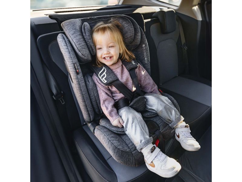 Fairgo Kindersitz Forza i-Size Stone Grey Autositz für Kinder