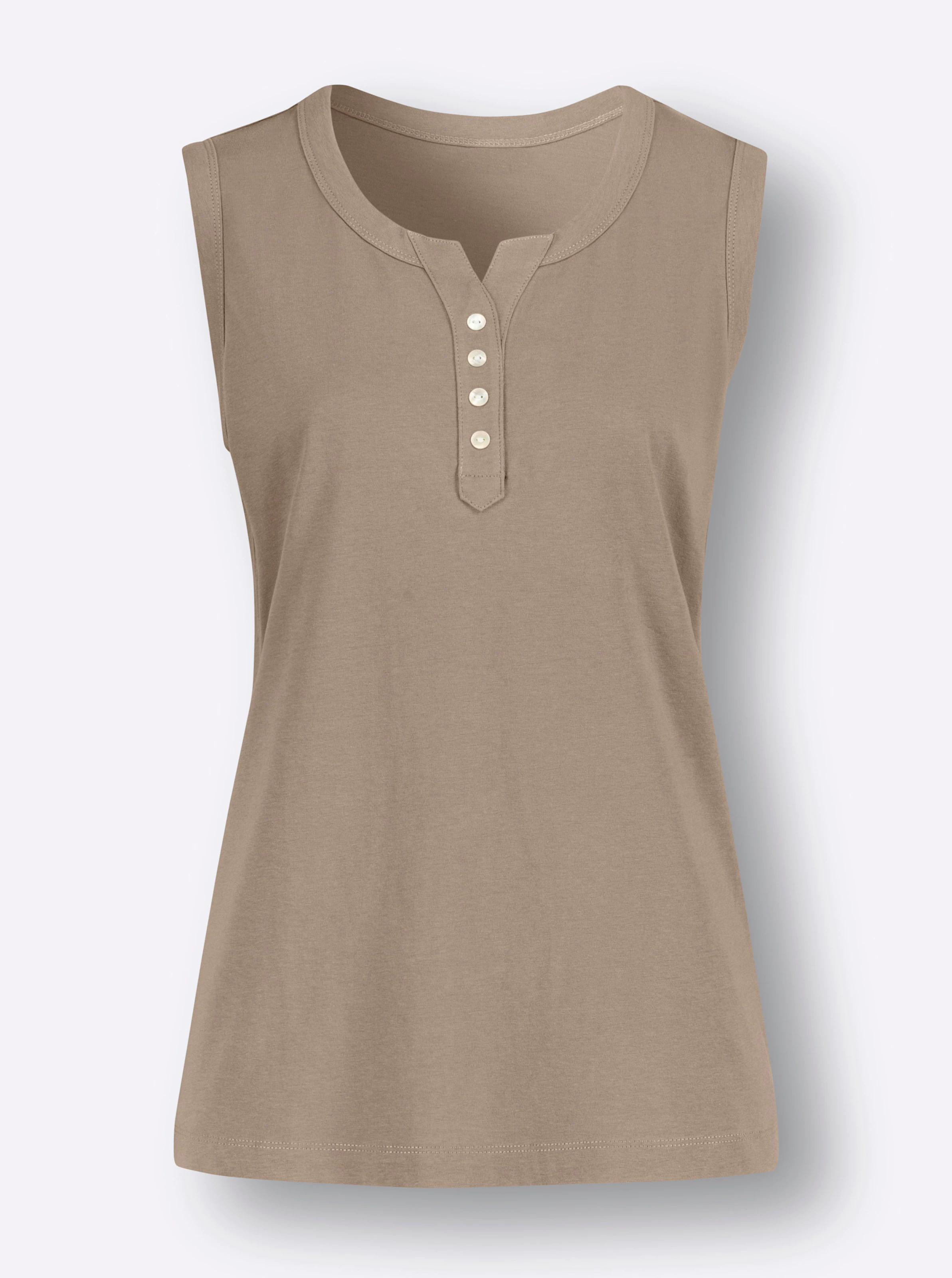 Tanktop in sesam
