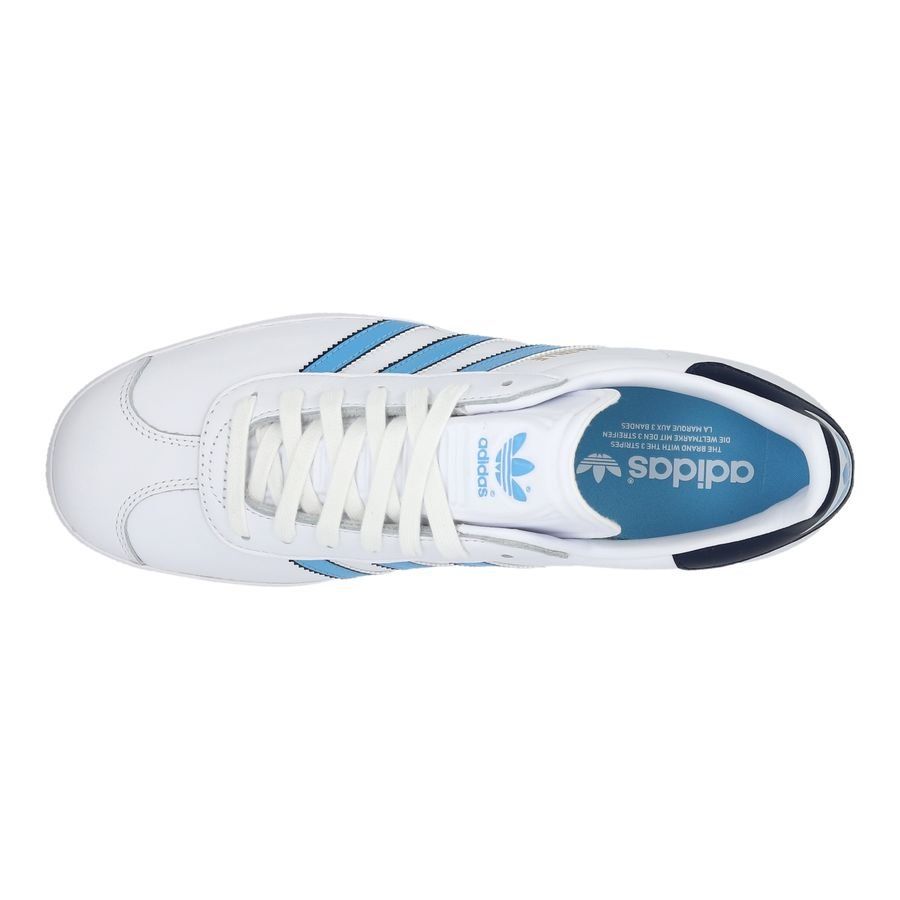 adidas Originals Chaussures Gazelle - Blanc/Bleu/Bleu