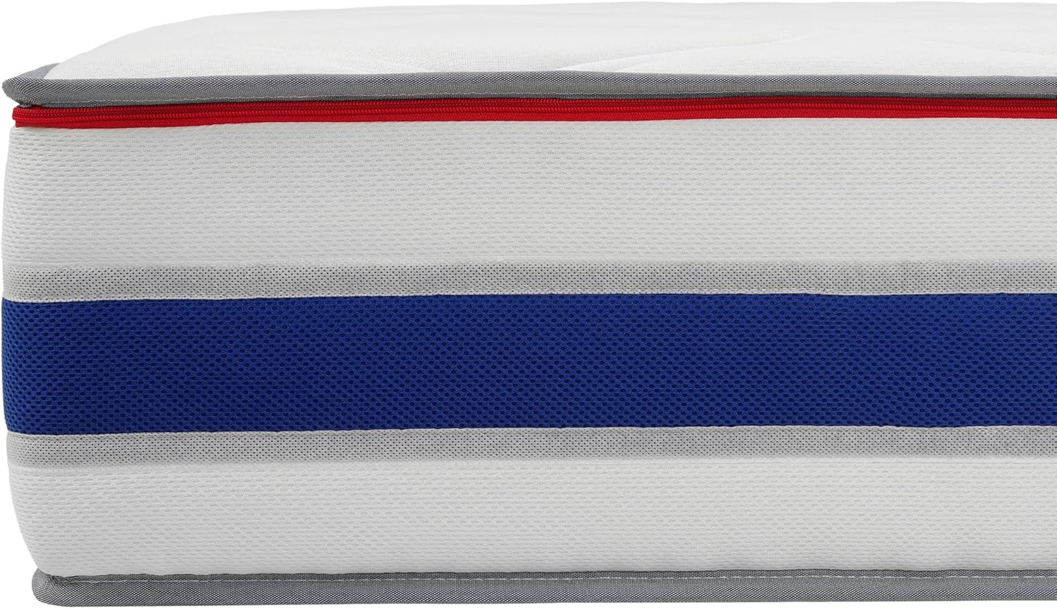 Arensberger RELAXX Matratze 90x200 cm | Kaltschaummatratze mit 3D Memory Schaum | ergonomische Höhe 25cm | wendbarer Härtegrad H2/H3 | Gel Schaum Bezug | 90x200cm Rollmatratze punktelastisch