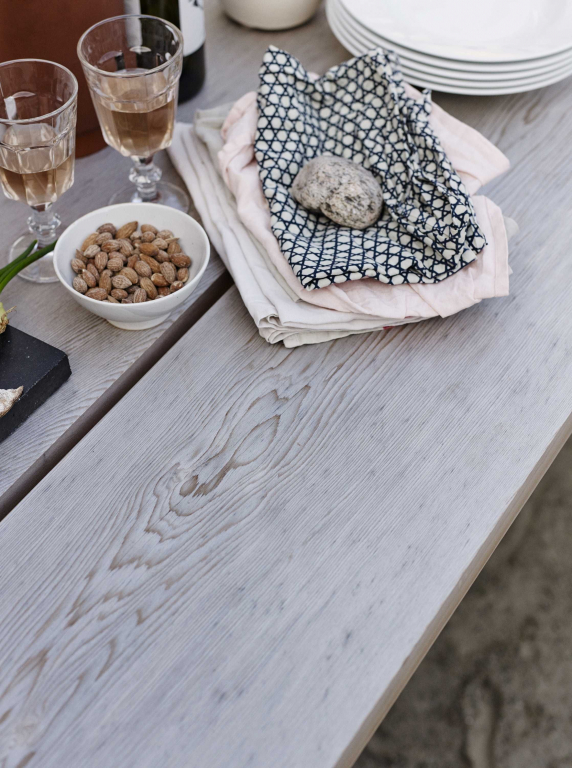 Fritz Hansen Overlap tuintafel 220x90 Hunter Green