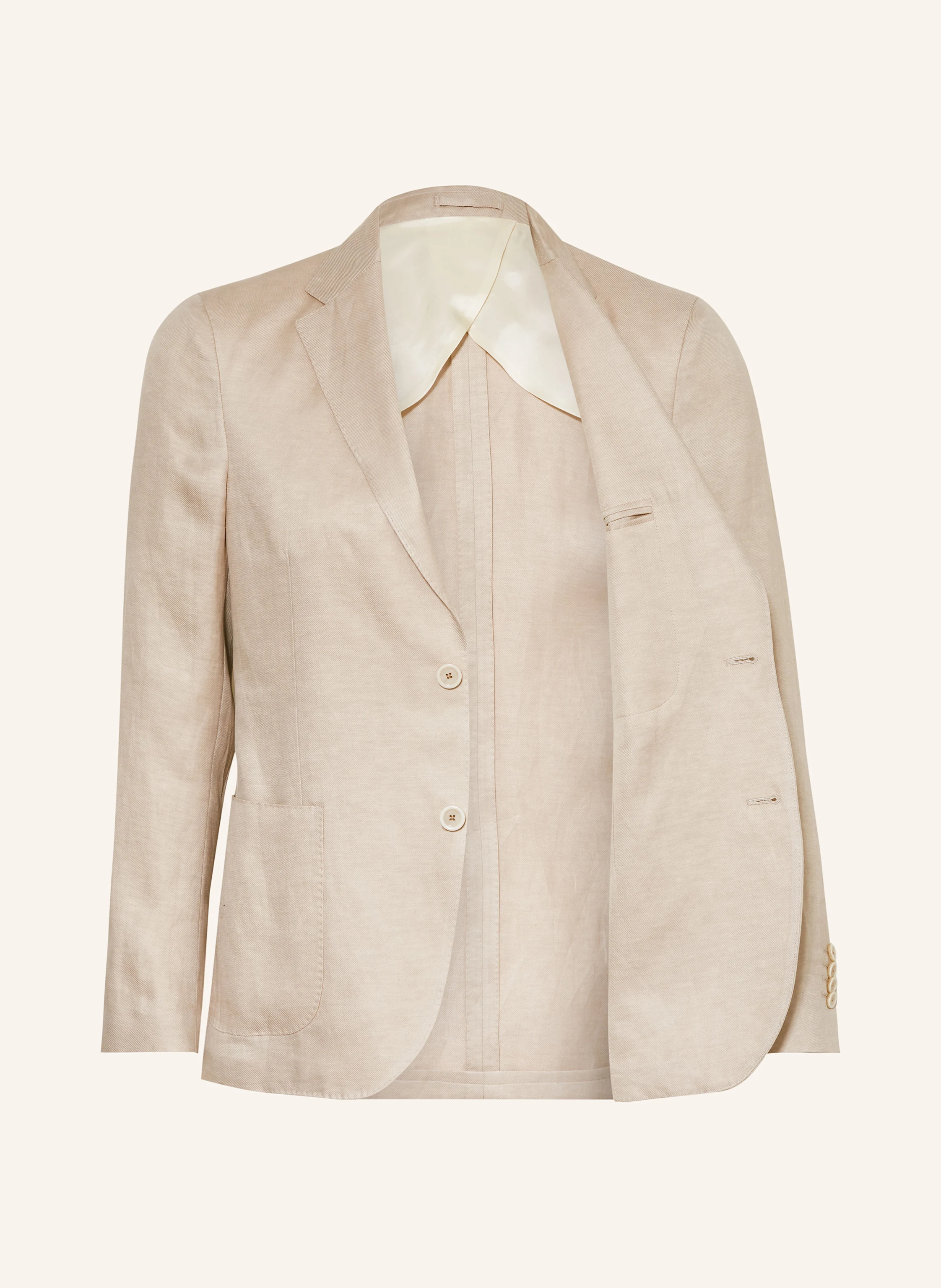 LARDINI Anzugsakko Extra Slim Fit aus Leinen