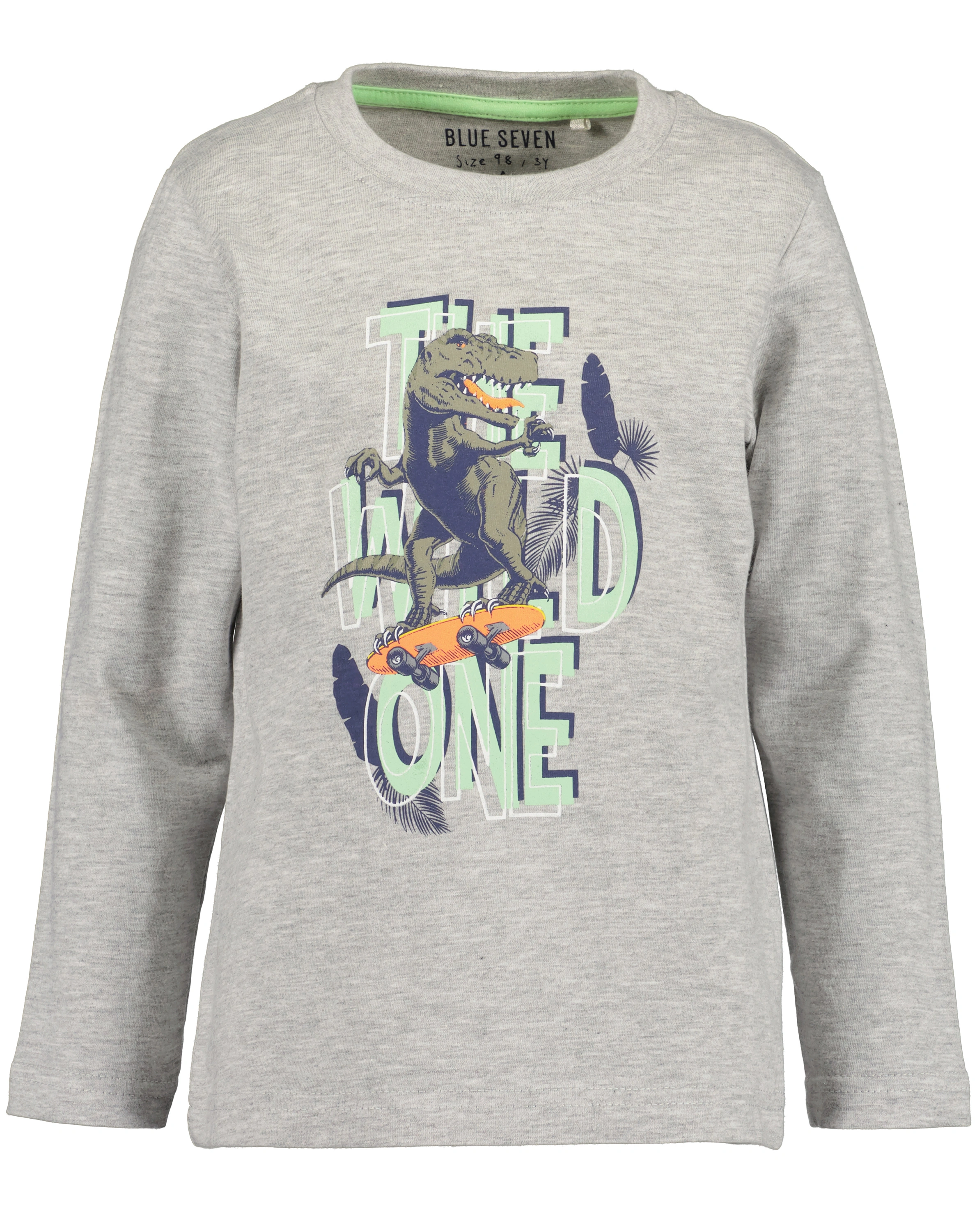 Langarmshirt WILD ONE in nebel