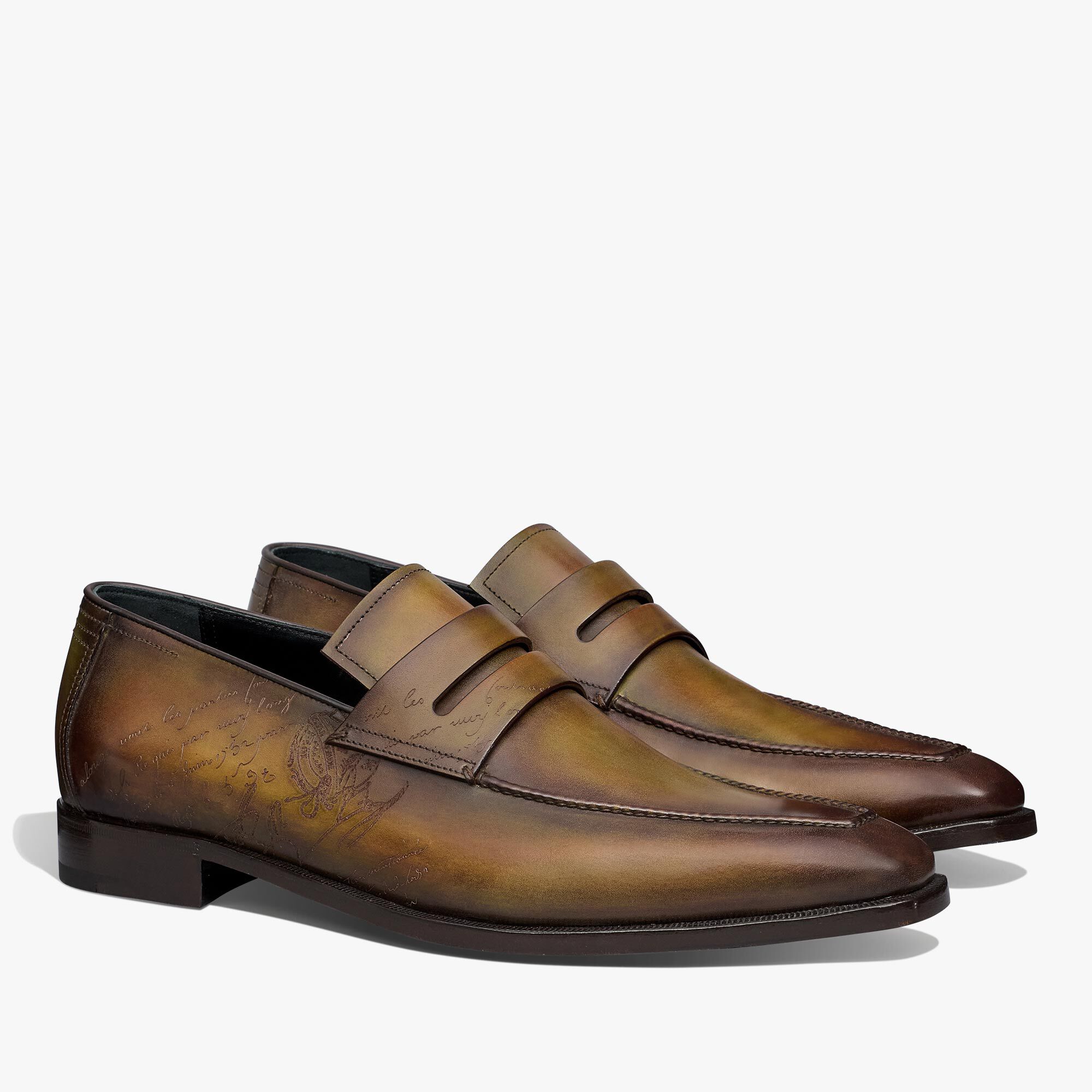 Mocassin Andy Demesure Neo En Cuir Scritto