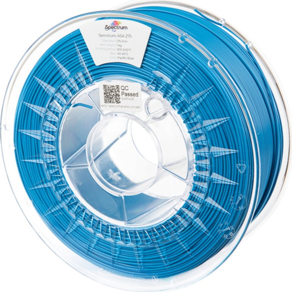 Spectrum  ASA 275 Pacific Blue, 1,75 mm / 1000 g    Einfach druckbares ASA Filament