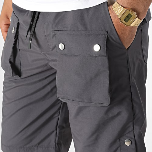 Short Cargo KL-2074 Gris Anthracite