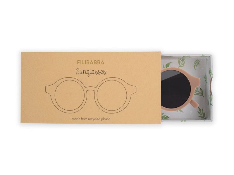 Filibabba Kinder-Sonnenbrille 1-3 Jahre Stucco Sonnenbrille mit UV-Filter 400 für 100% Schutz vor UV-Strahlung