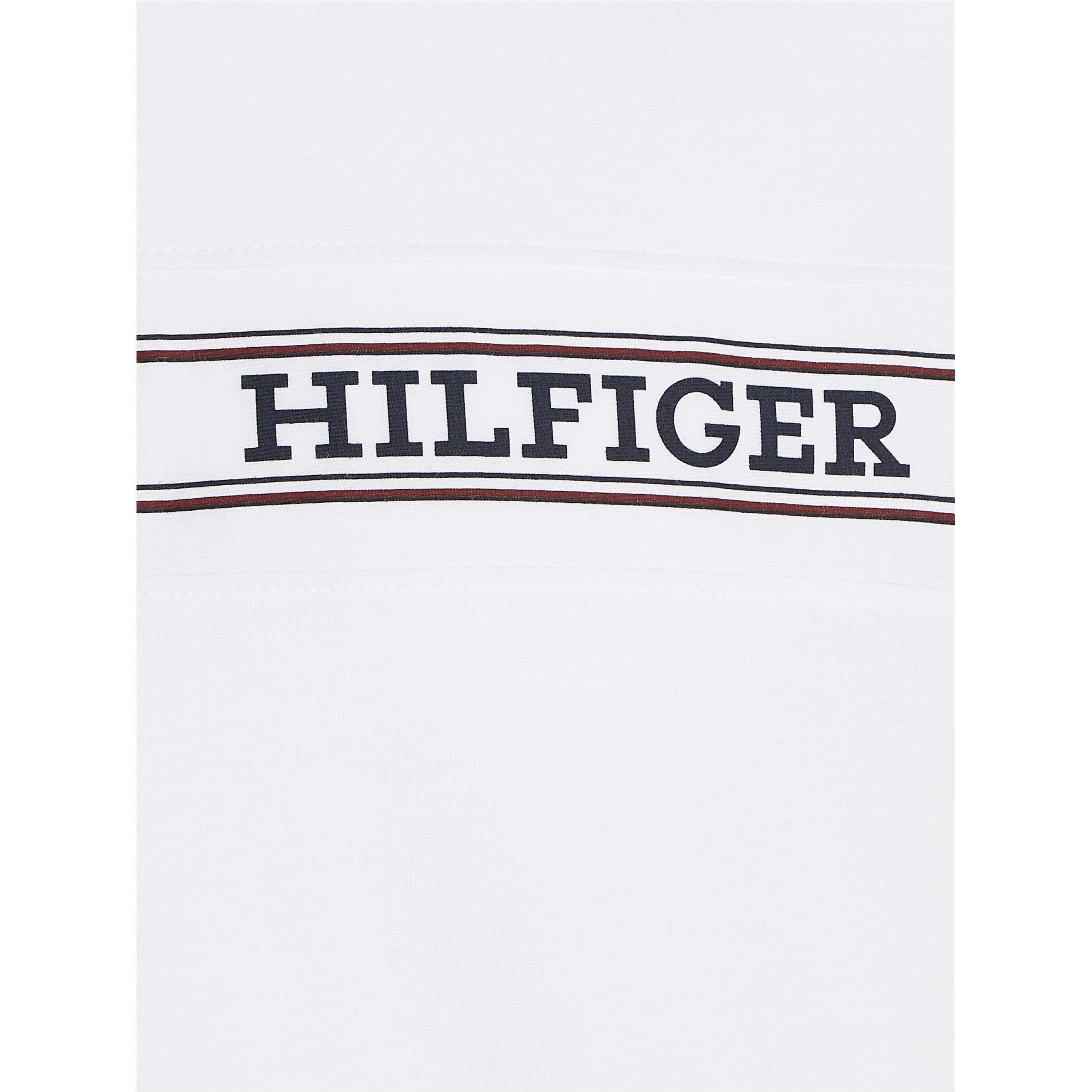 Tommy Hilfiger Logo Stripe T Shirt