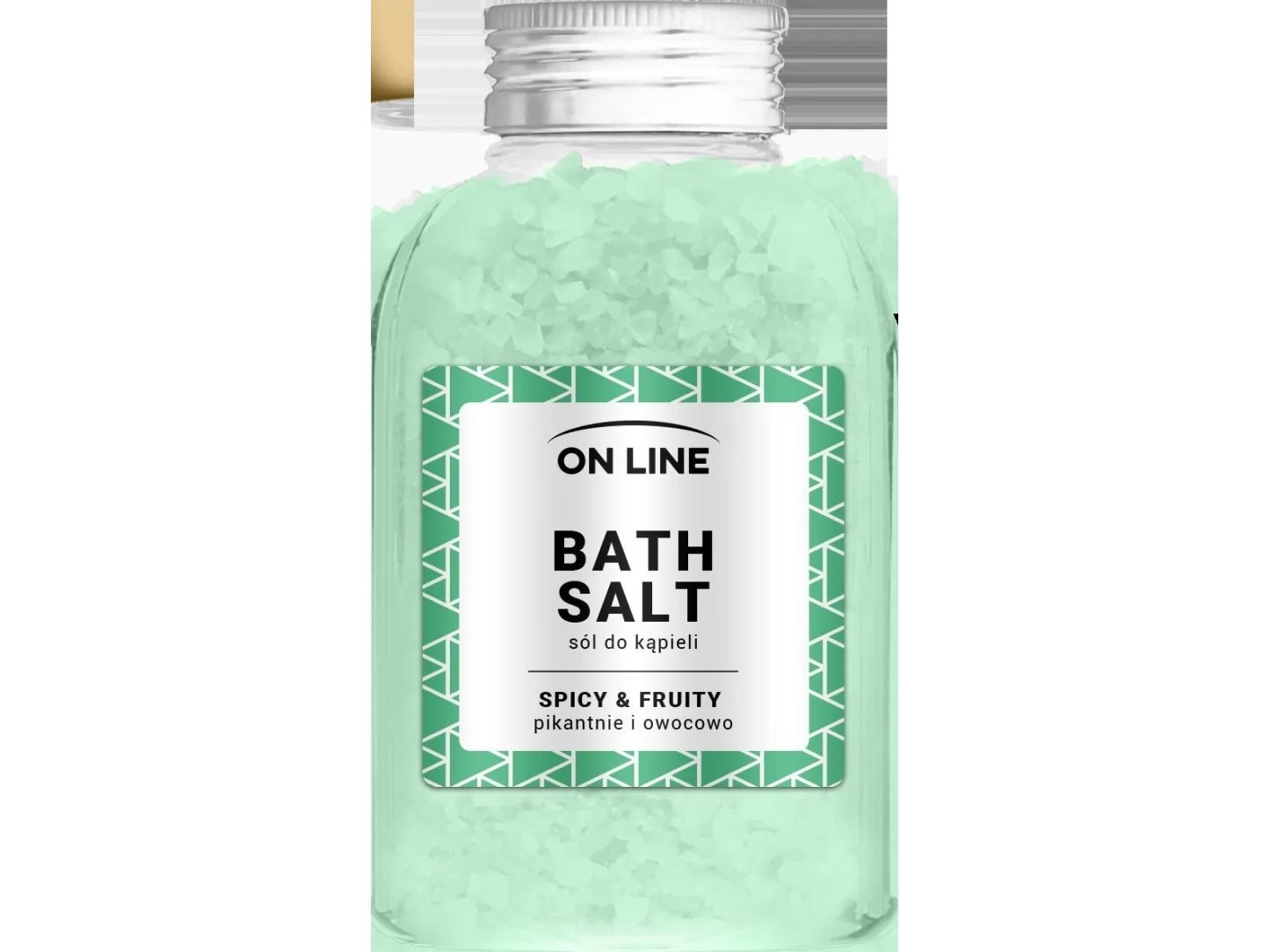 FS*On LINE Salt d/bath 600g Spicy & Fruit Green&amp