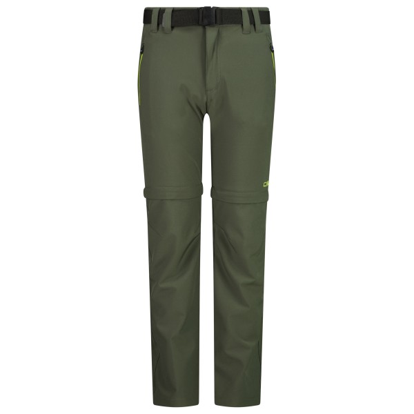 CMP - Boy's Zip Off Pant with Belt - Pantalon convertible