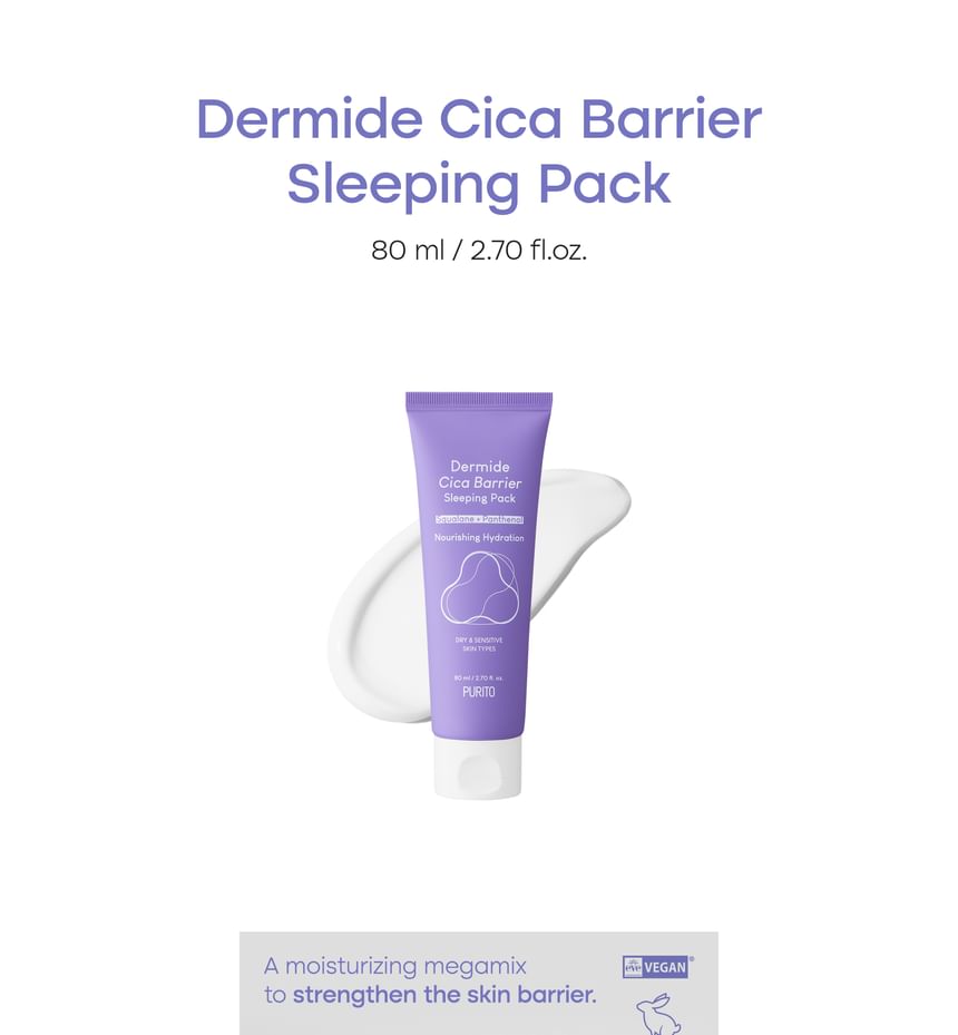 Purito SEOUL - Dermide Cica Barrier Slaappak