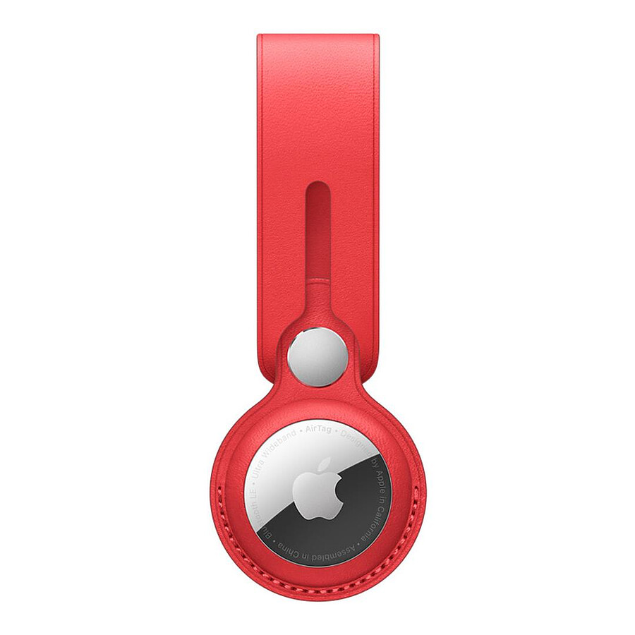 Apple Lanière en cuir AirTag - (PRODUCT)RED