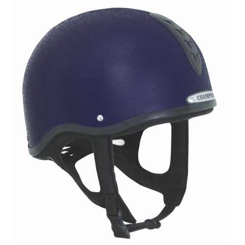 Capacete de equitação Junior X-air Plus, azul marinho