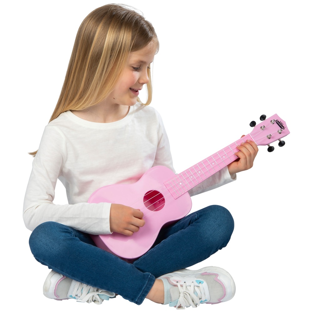 Rockstar Junior 50cm Ukulele Pink