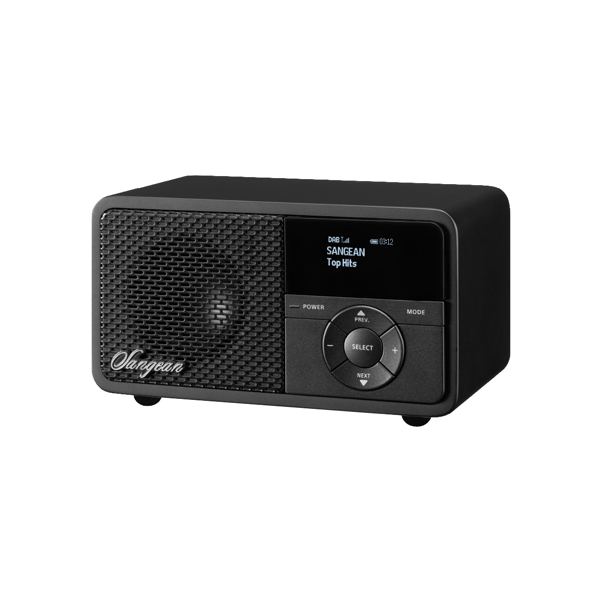 Sangean DDR-7X digitalradio (sort)