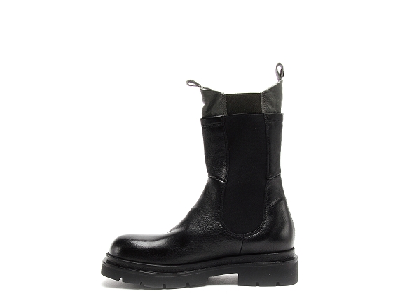 Mjus boots bottine plates femme p75202 noir