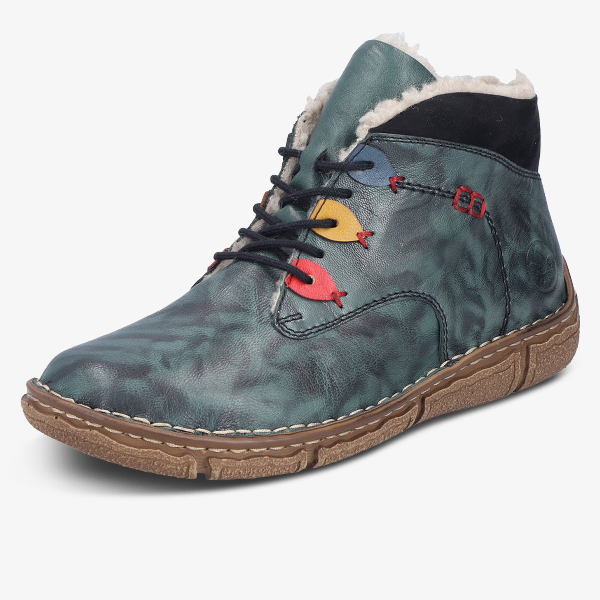 rieker Damen Stiefeletten grün