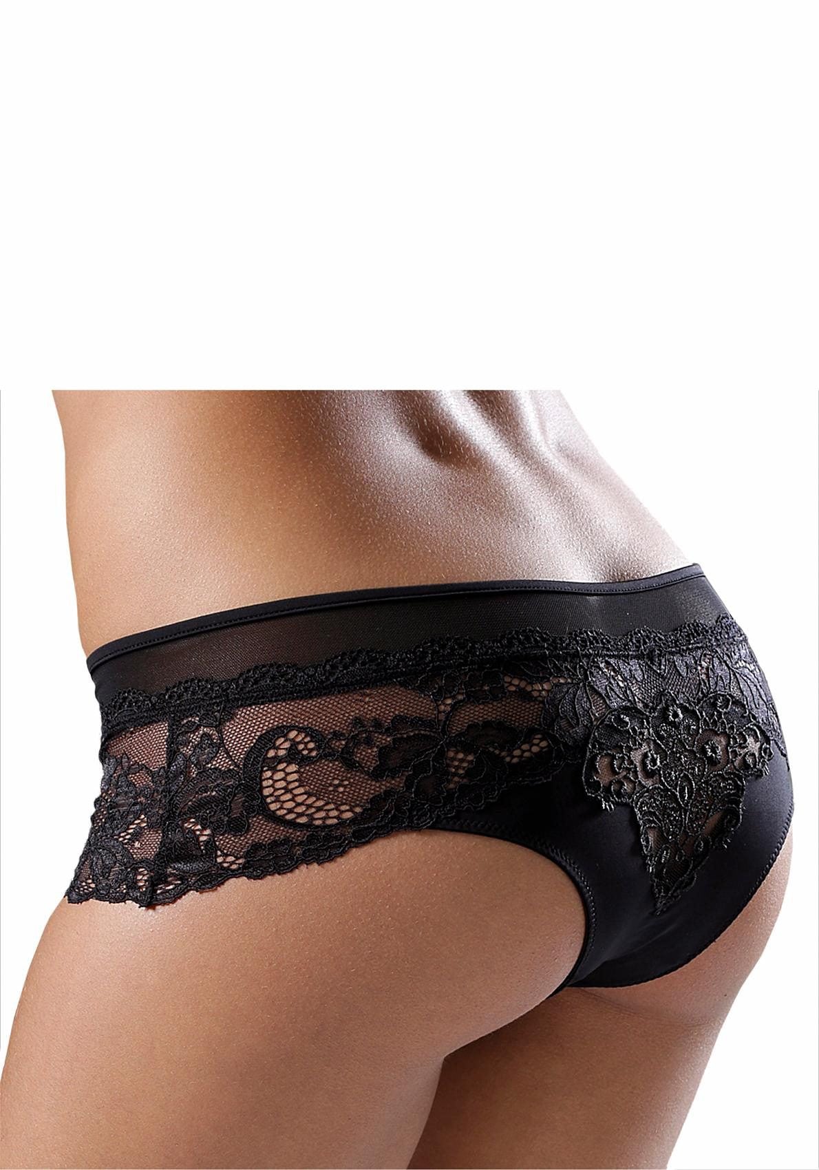 LASCANA Panty , aus weicher elastischer Spitze