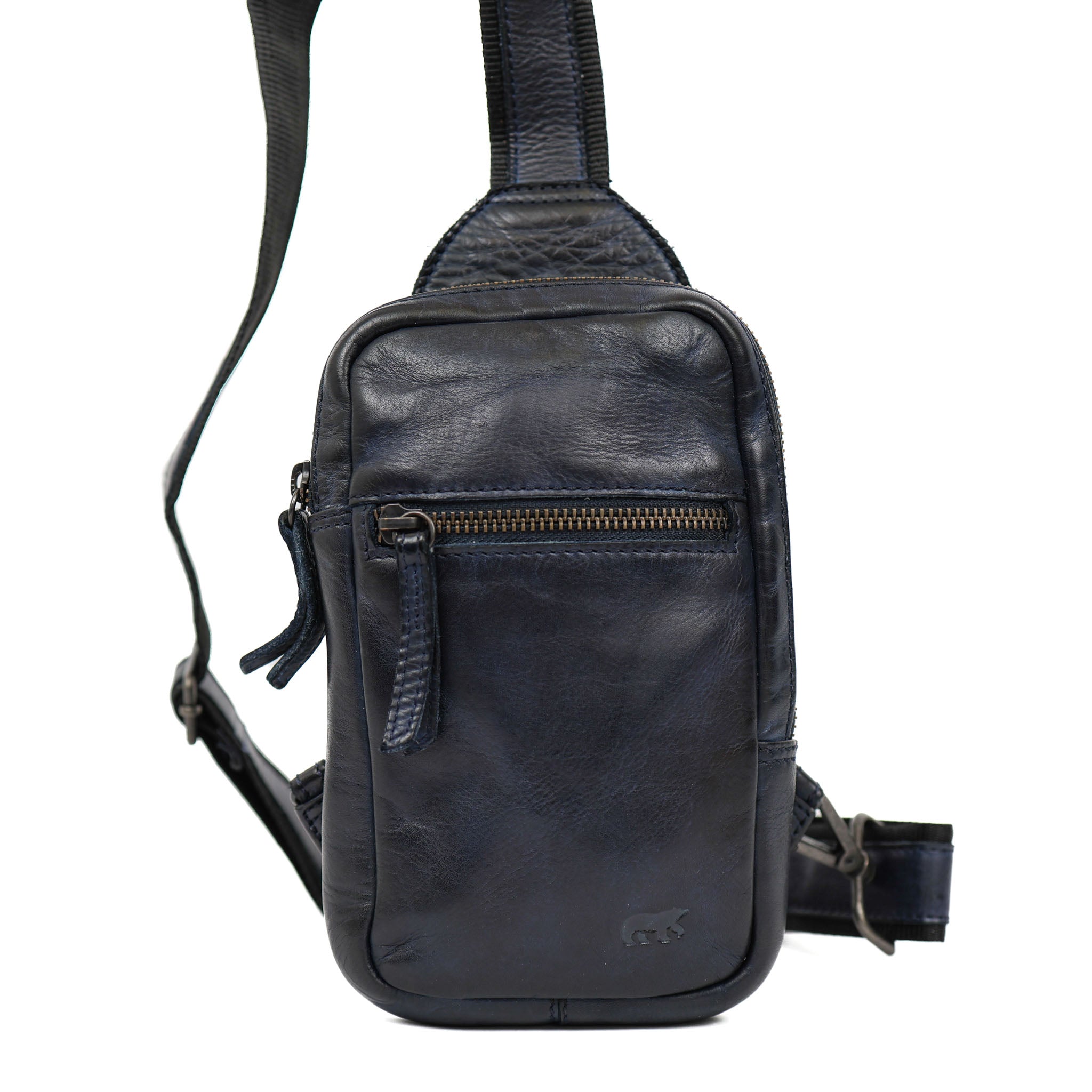 Klein crossbody tasje 'Nikki' donkerblauw Donkerblauw