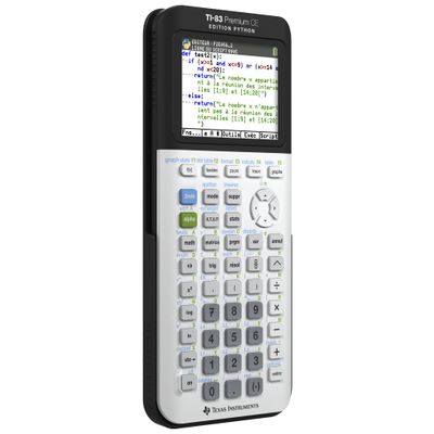 Calculatrice graphique TI83 Premium - Edition Python
