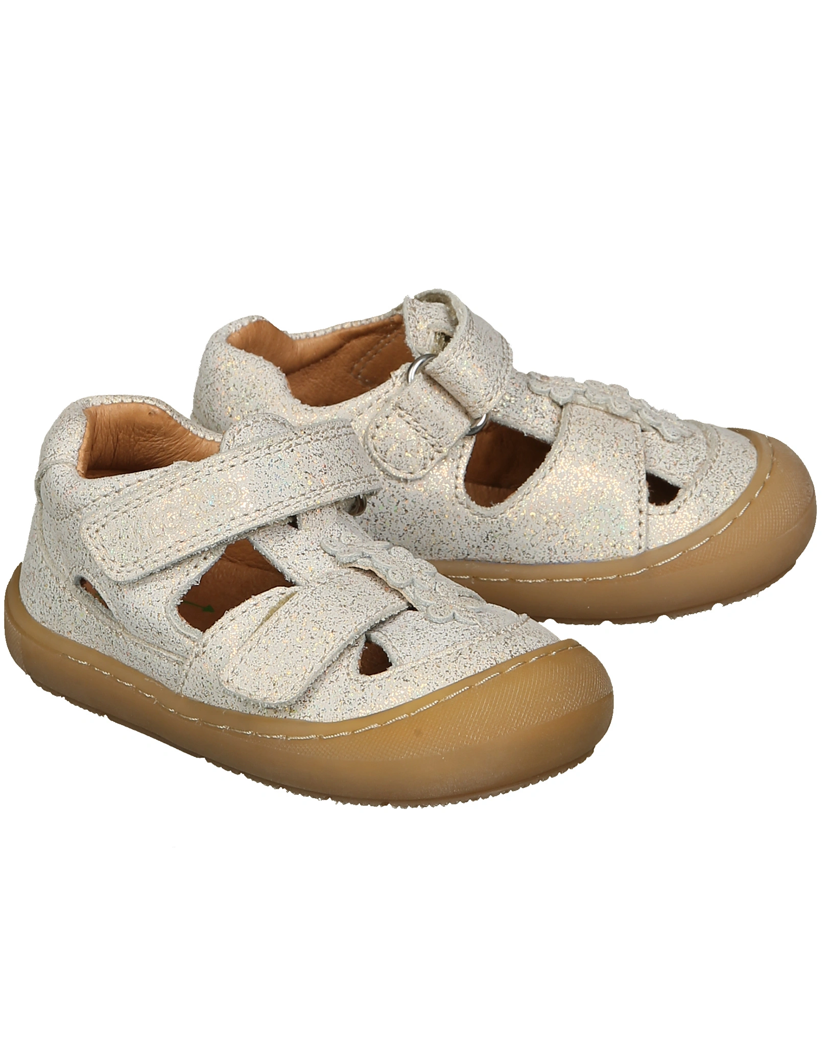 Lauflern-Sandalen OLLIE G in gold shine
