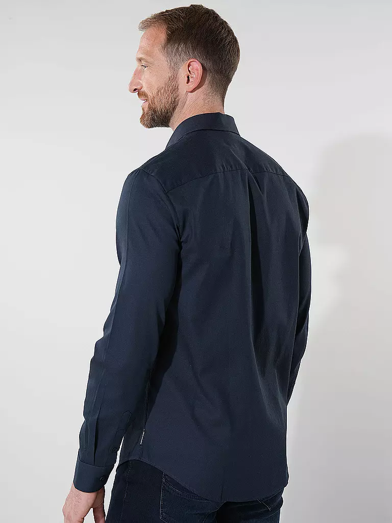 ARMANI EXCHANGE Hemd Slim Fit  blau