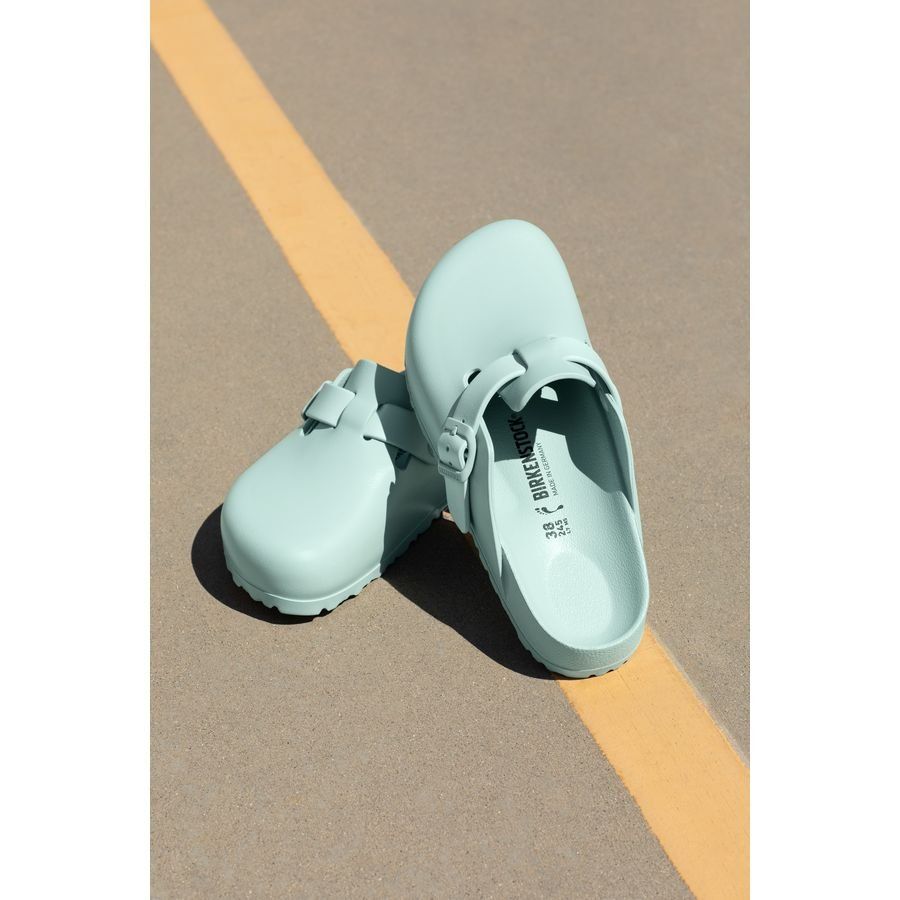 Birkenstock Sandale Boston EVA Narrow Fit - Surf Green