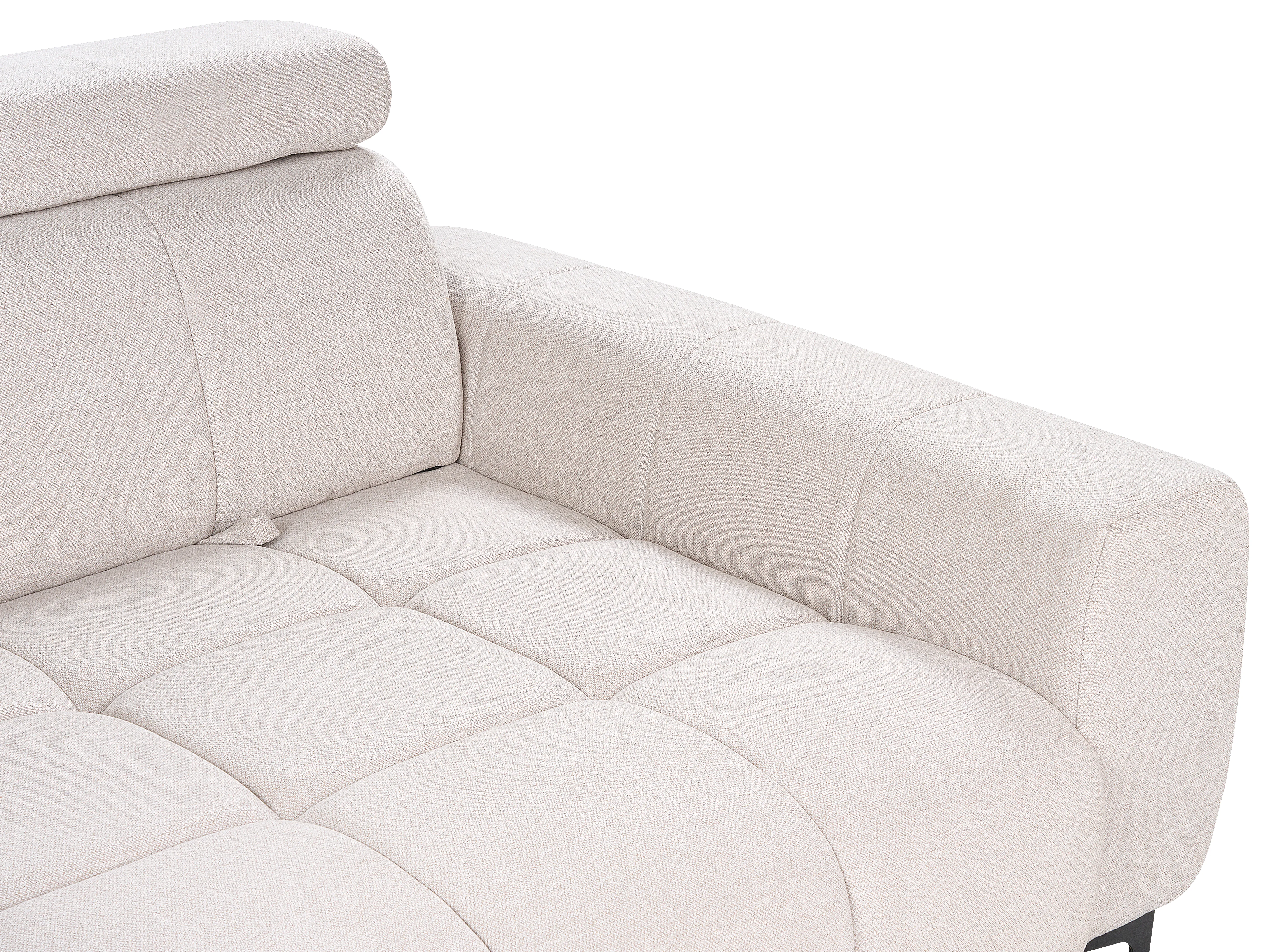 Bank 2-zits VEGAMO Stof Beige
