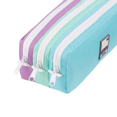 Trousse rectangulaire Teknik - 3 compartiments - 2 modèles disponibles - Viquel