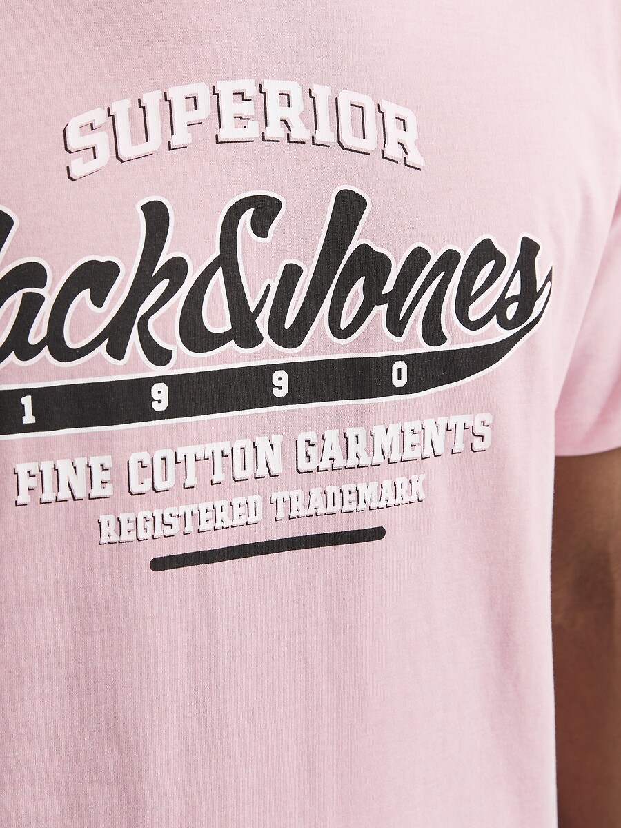 JACK & JONES<br>Camiseta reta com logotipo