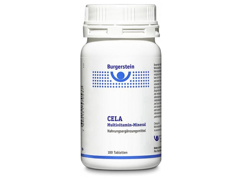 Burgerstein Multivitamin-Mineral CELA 3 x 100 Tabletten Nahrungsergänzungsmittel mit Vitaminen und Mineralstoffen