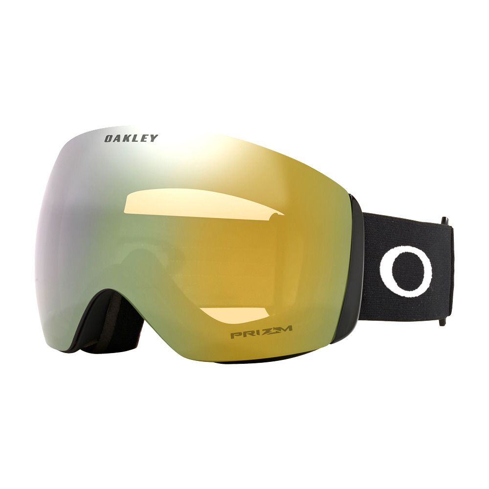 Oakley FLIGHT DECK L - Masque de ski matte black/prizm sage gold