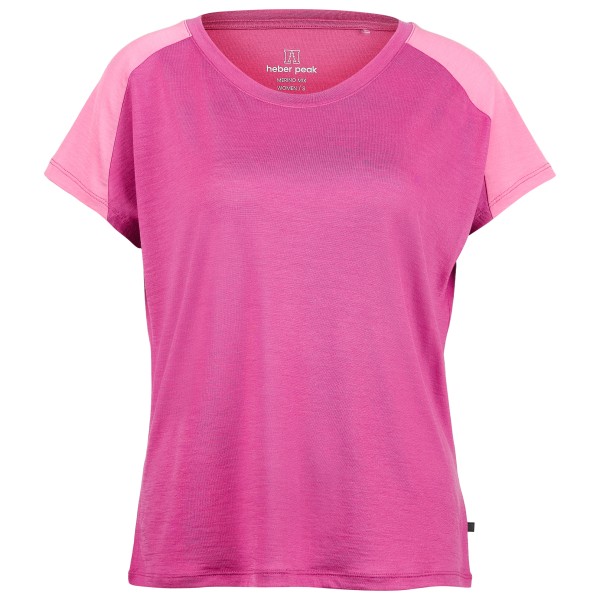 Heber Peak - Women's MerinoCool165 EvergreenHe. T-Shirt - Haut en mérinos