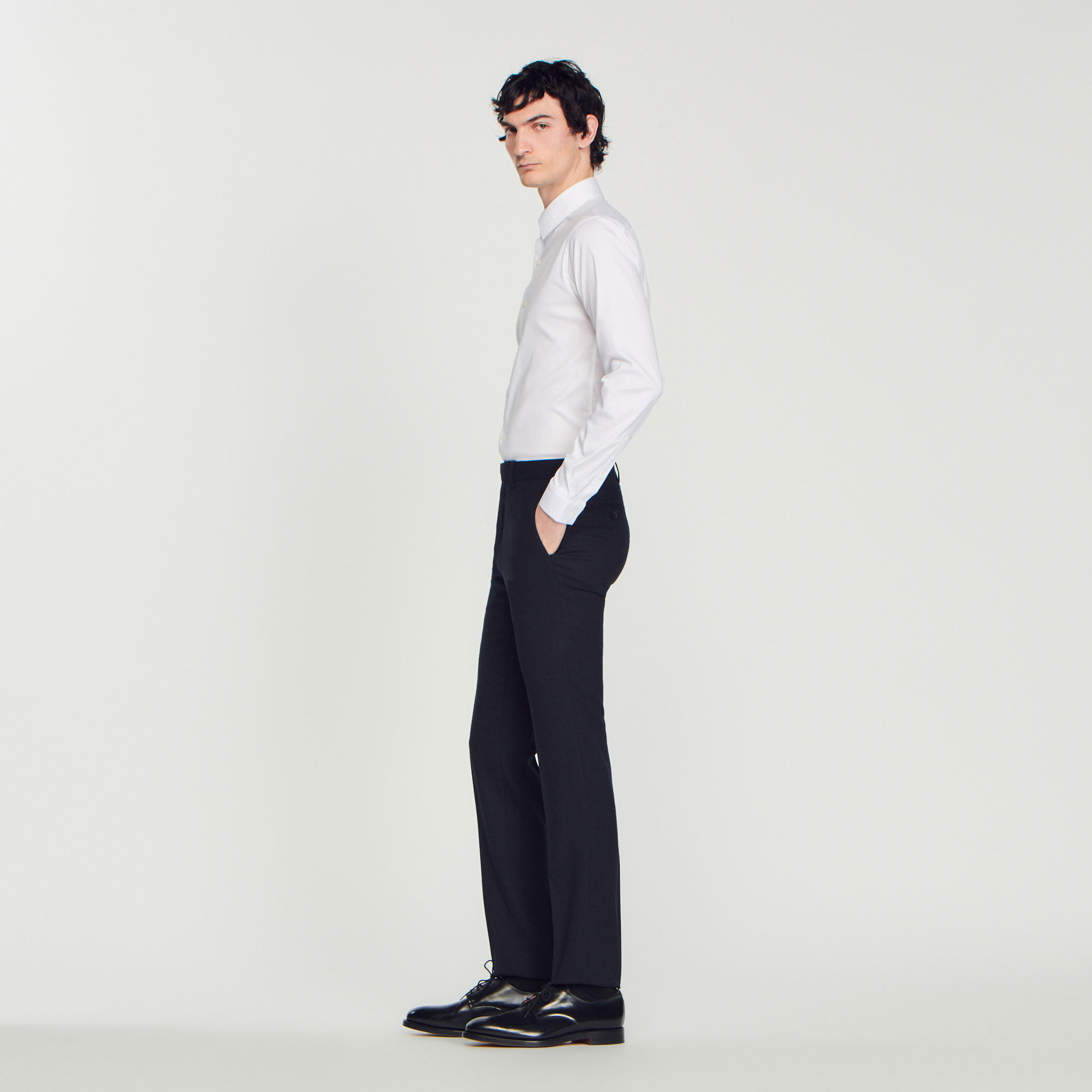 Pantalon de costume en laine