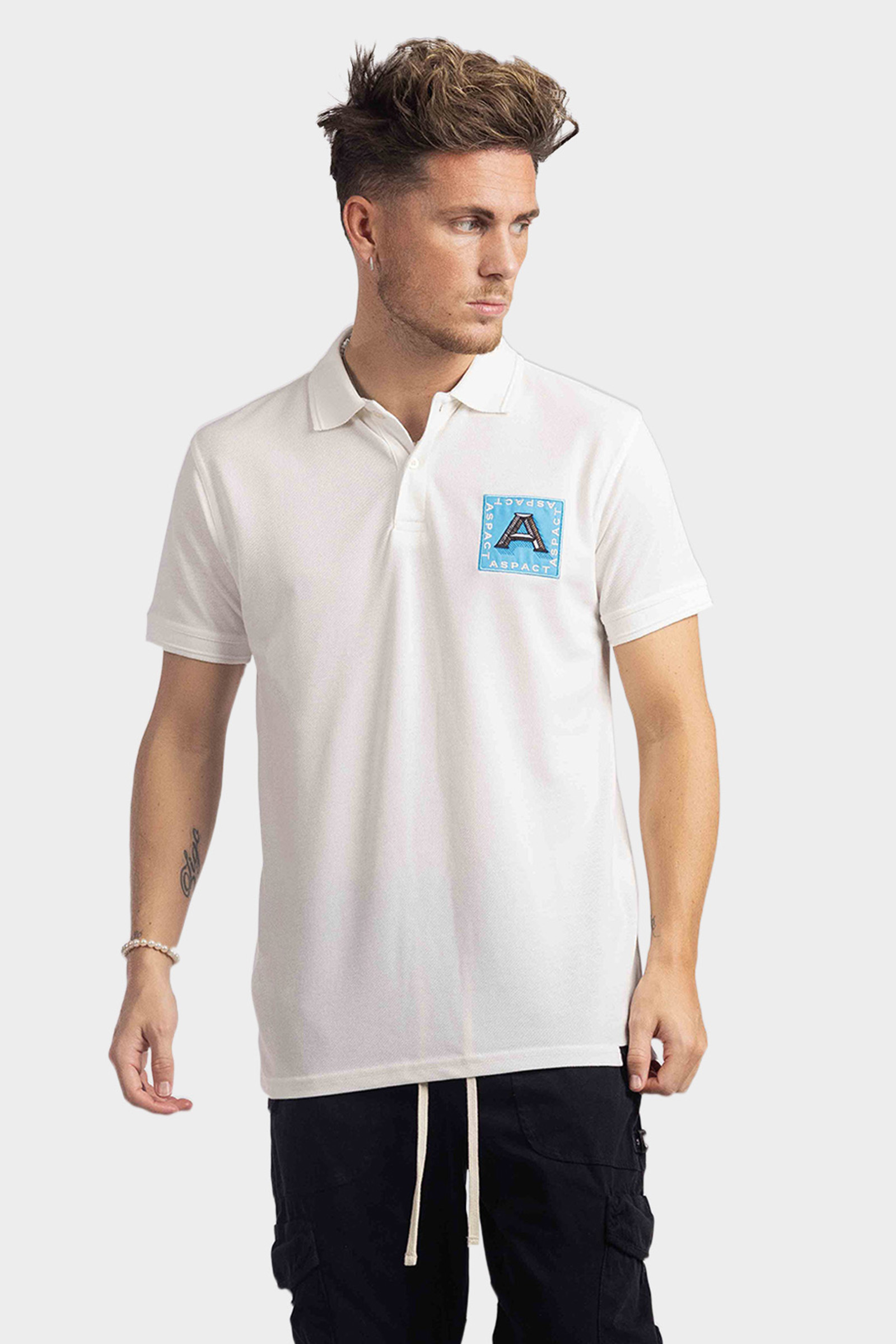 Aspact Royal Polo Heren Wit