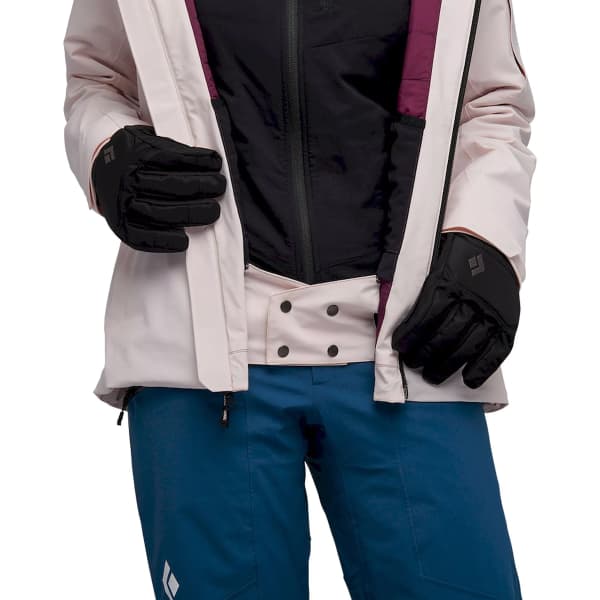 Veste de ski BLACK DIAMOND W RECON INSULATED SHELL ICE PINK