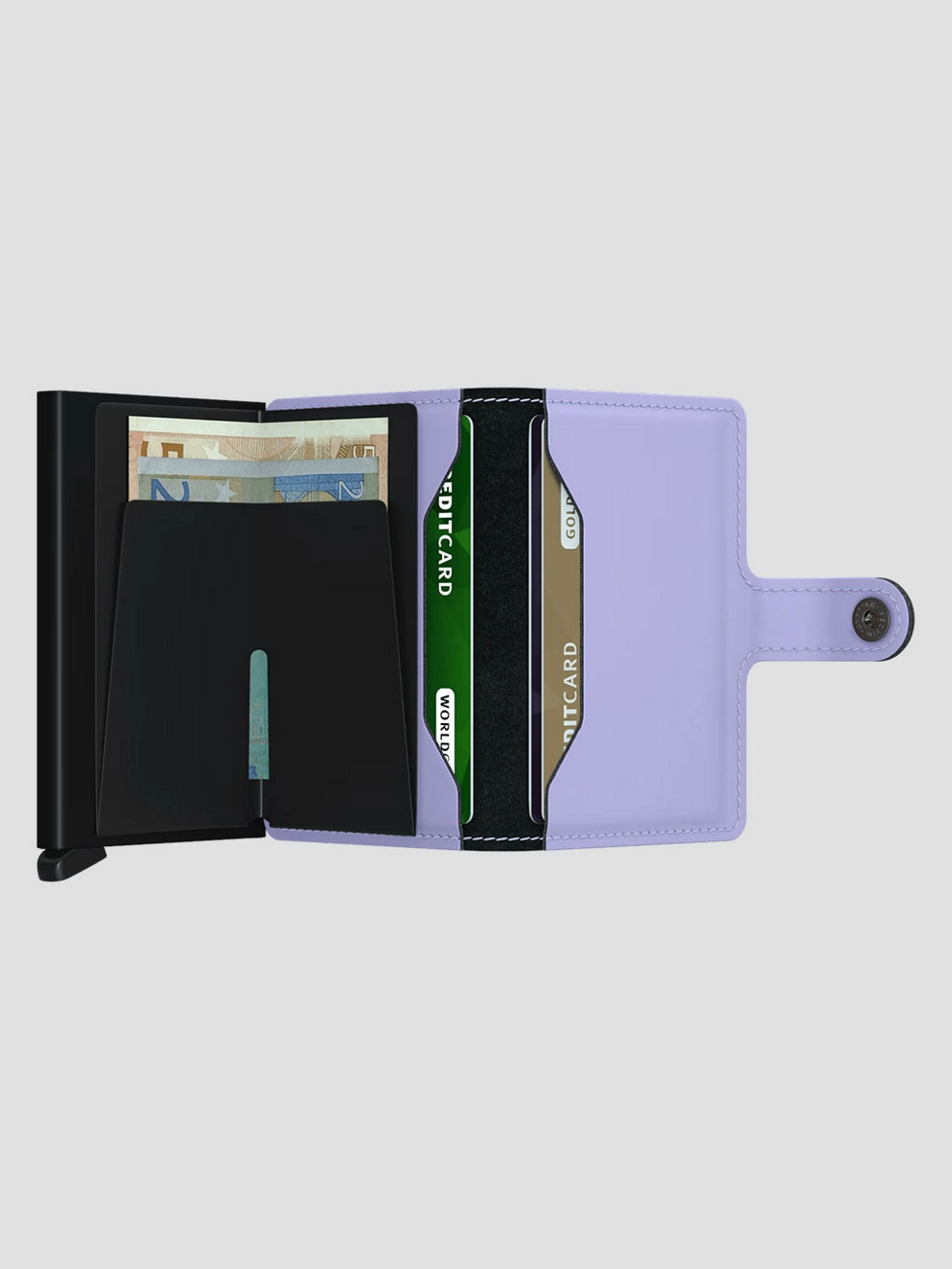 Secrid Mini Yard Powder Wallet lilac