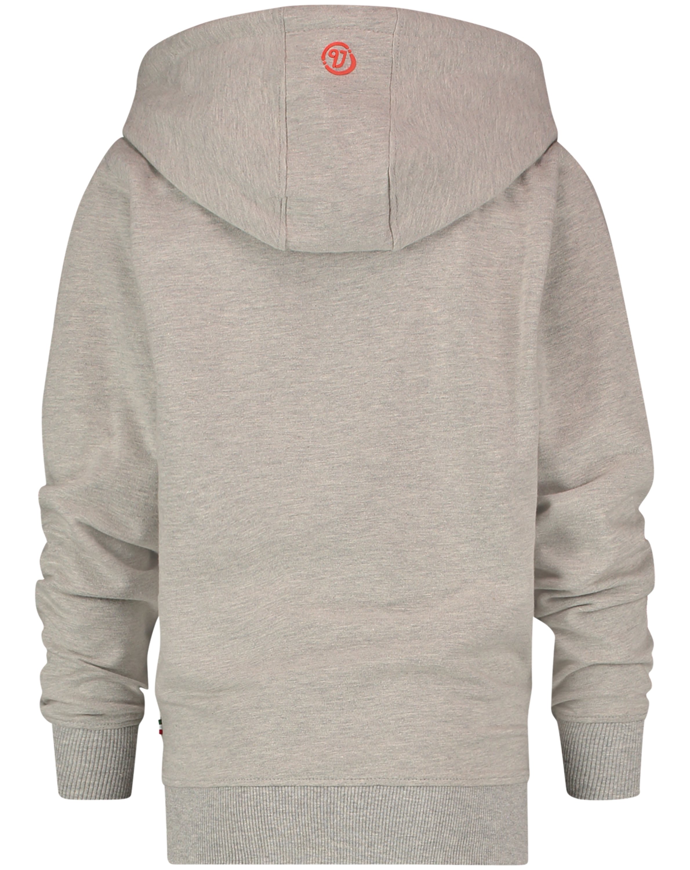 Kapuzen-Sweatjacke MILANO in grey melee
