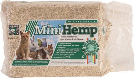 Hempflax MiniHemp bodembedekker hennepvezel 48 L
