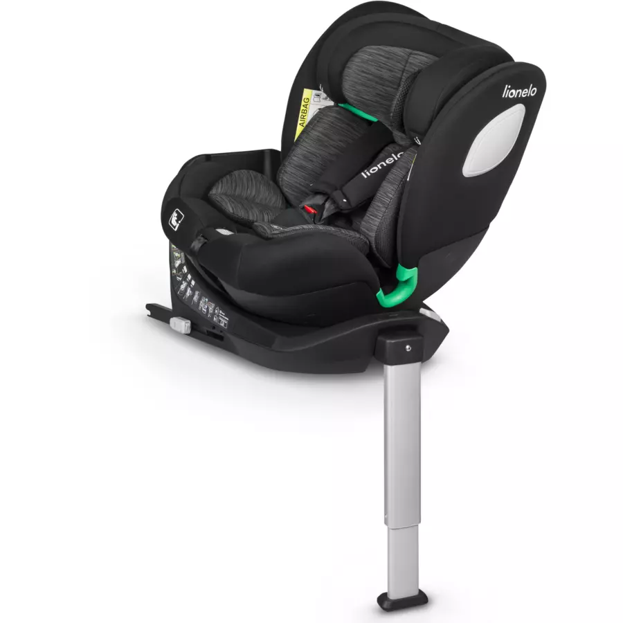 lionelo Kindersitz Braam i-Size Black Carbon