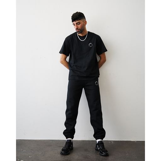 7 DAYS Active Organic Regular Sweatpants, Black, XXL