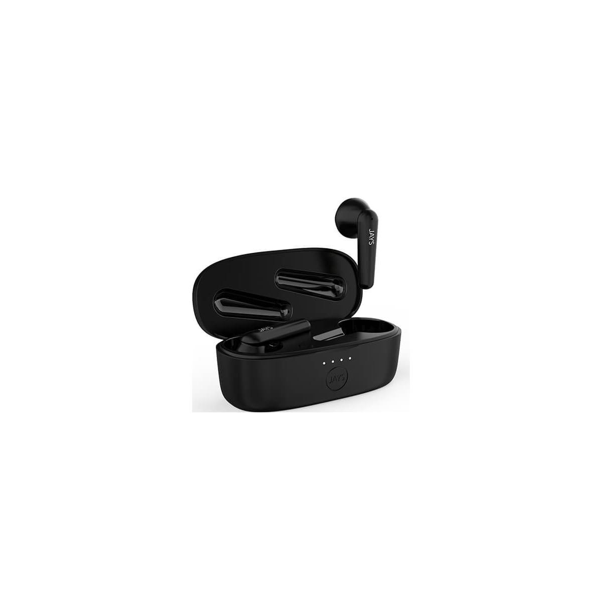 Jays t-Six helt trådløse in-ear hodetelefoner (sort)