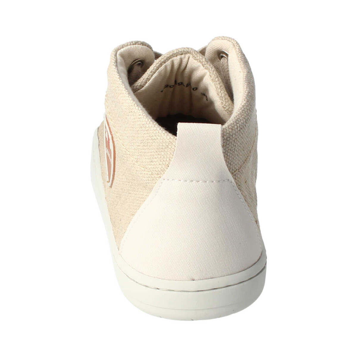V20049-L90 BE-GREEN Textil-linen Sneaker with laces Weite/M