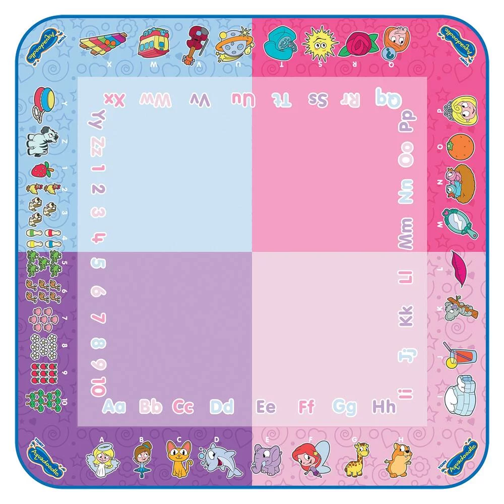 TAPIS AQUADOODLE CLASSIQUE ROSE