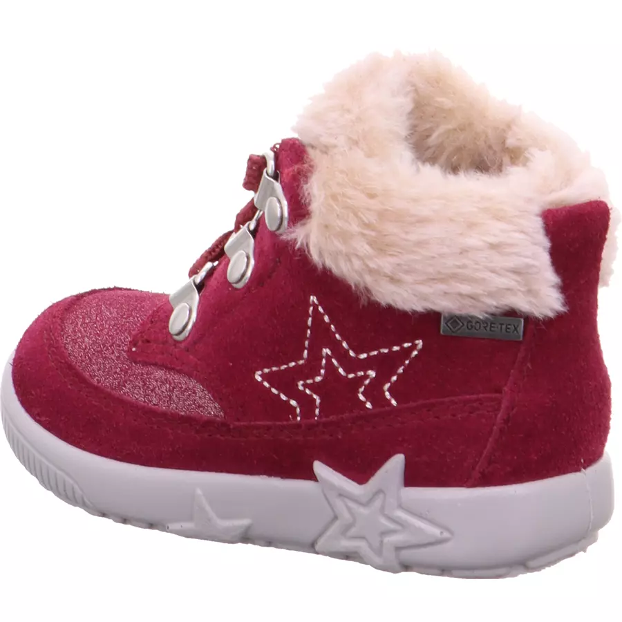 superfit Halbschuh Starlight rot (mittel)